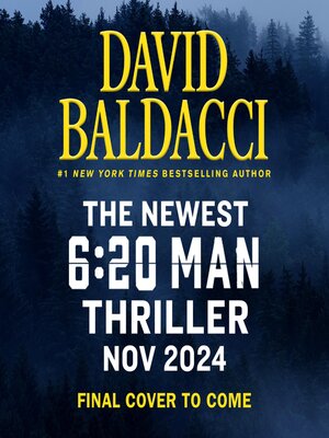 cover image of David Baldacci November 2024